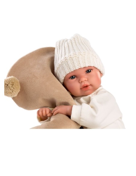 Orso Bruno 36 Cm Piangente Neonato