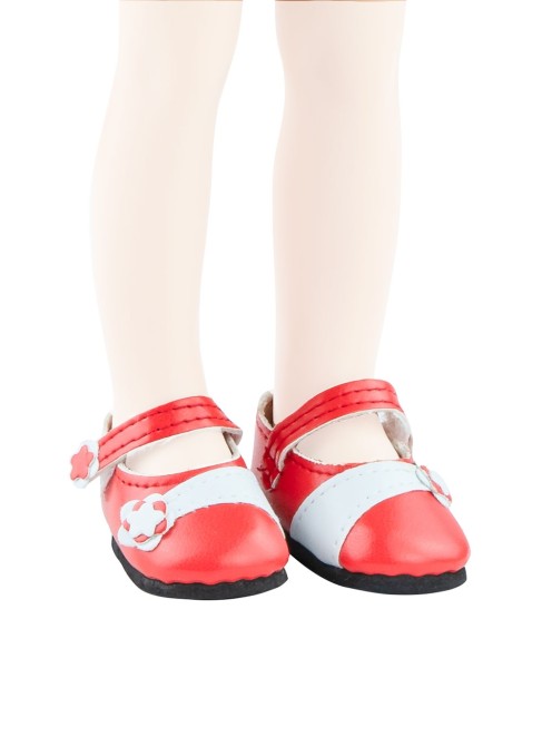 Zapatos Rojos Muñecas Paola Reina Vestidos y Complementos las Amigas 32 Cm