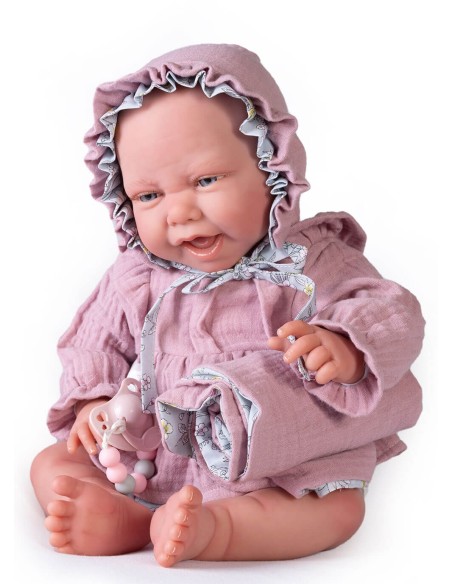 Sweet Reborn Carla with blanket and hood 42 cm