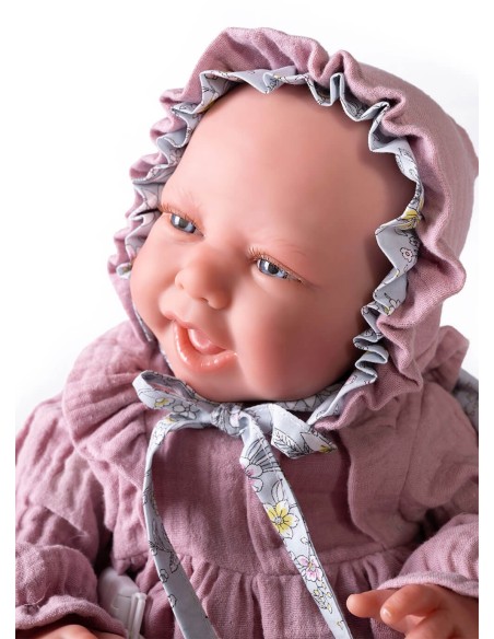 Sweet Reborn Carla with blanket and hood 42 cm