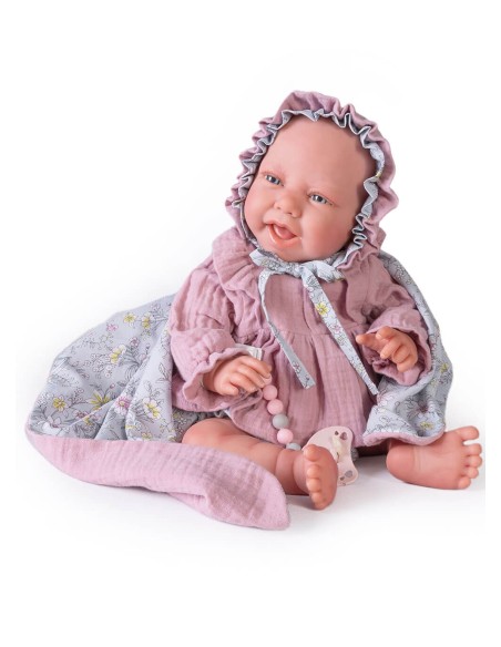 Sweet Reborn Carla with blanket and hood 42 cm