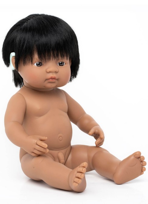 Lateinische Puppe mit Implantat 38 cm