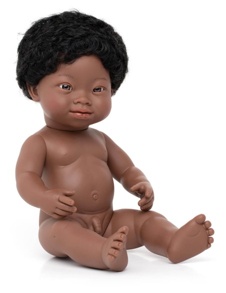 African Baby Doll Down Syndrome 38 cm
