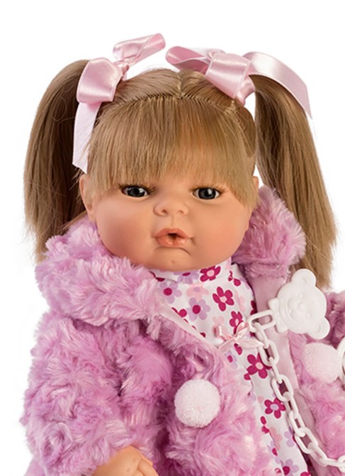 María Llorona Cappotto rosa in scatola 42 cm