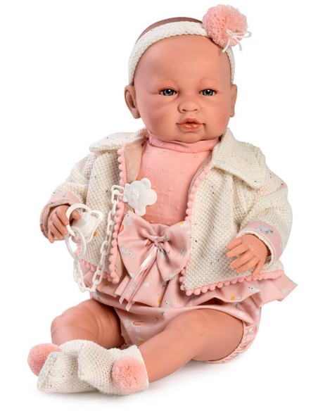 Sara Bow And Jacket In Box Lying Down 50 Cm