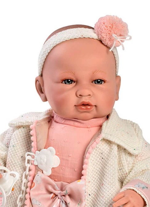 Sara Bow And Jacket In Box Lying Down 50 Cm