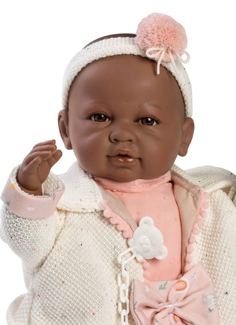 Muñeca Berbesa Sara y Valeria 50 Cm Sara Mulata Lacito Y Chaqueta En Caja Tumbada 50 Cm 5216