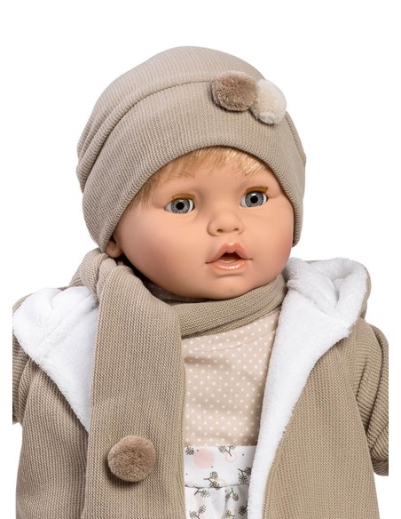 Sweet Jacket And Scarf In Box 62 Cm