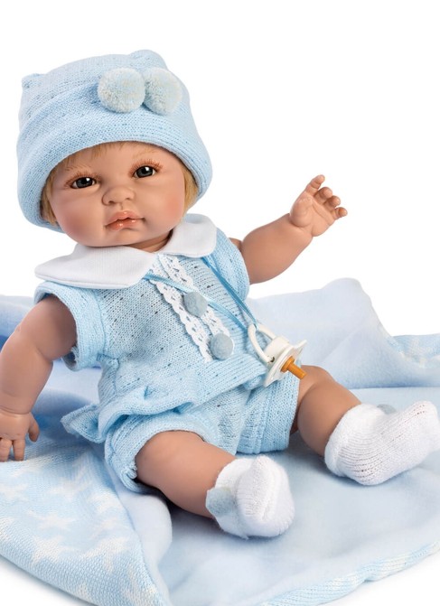 Batamanta Baby Mink Bebo Azul