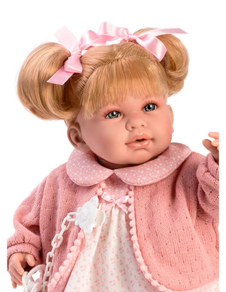 Daniela Pigtails And Jacket In Bag 45 Cm