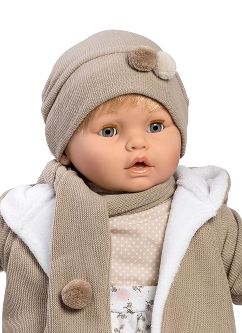 Baby Dulzón Jacket And Scarf In Bag 62 Cm