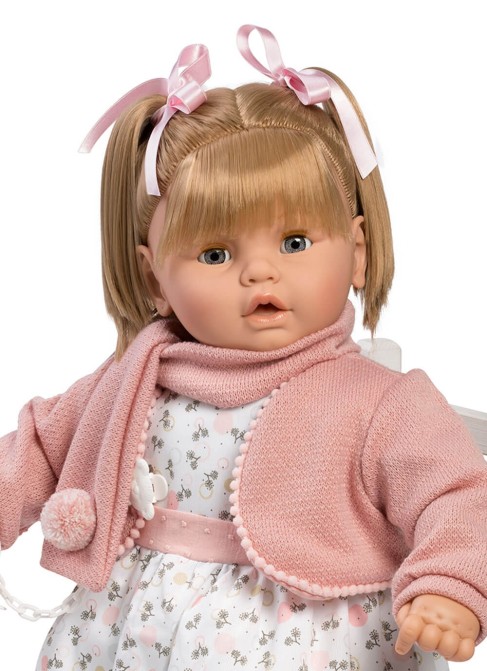 Baby Dulzona Jacket And Scarf In Bag 62 Cm