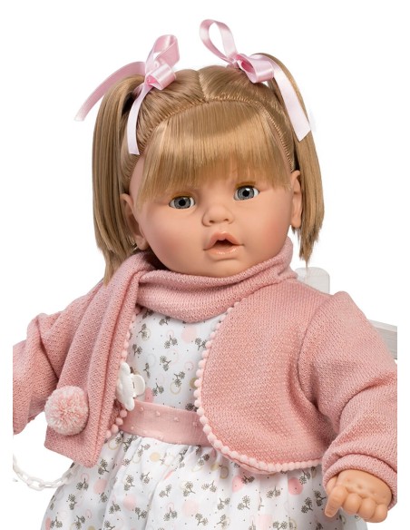 Baby Dulzona Jacket And Scarf In Bag 62 Cm