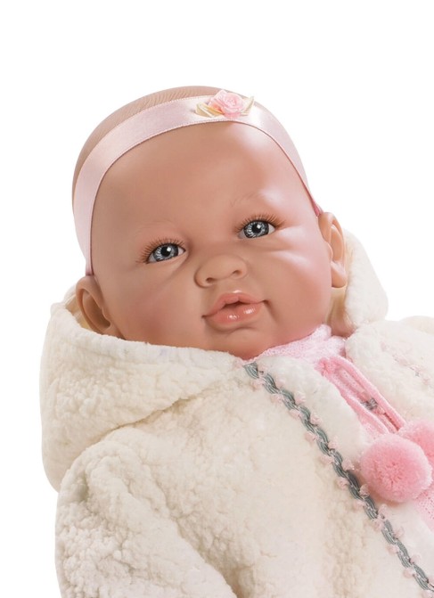 Sarah was born, llorona pink dress and jacket...