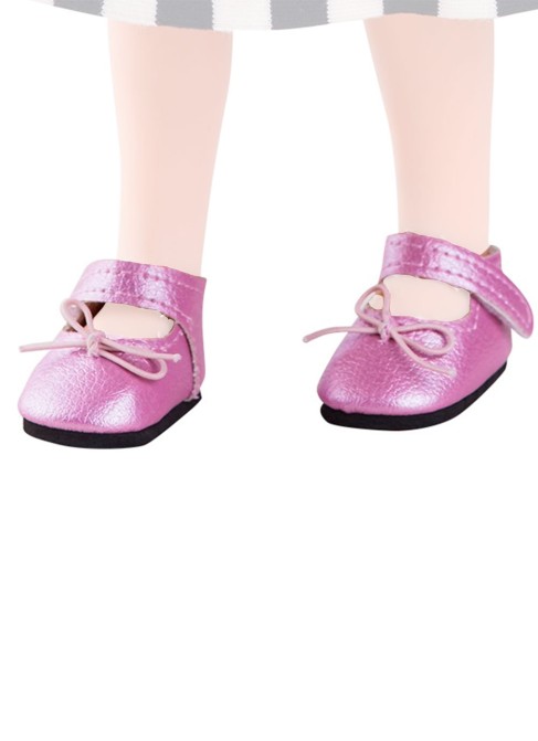 Zapatos Fucsia Con Velcro Muñecas Paola Reina Vestidos y Complementos las Amigas 32 Cm
