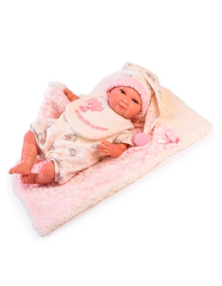 Bavaglino My Little Reborn Sleepy 45 Cm