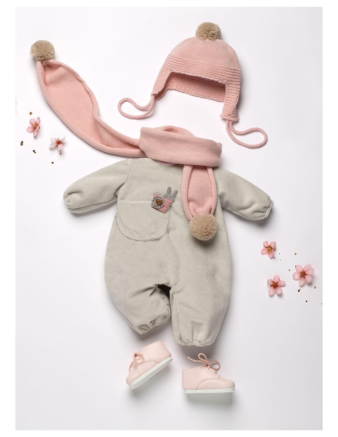 Comprar Bebé Reborn Valentina 45 cm com manta e peluche de Arias