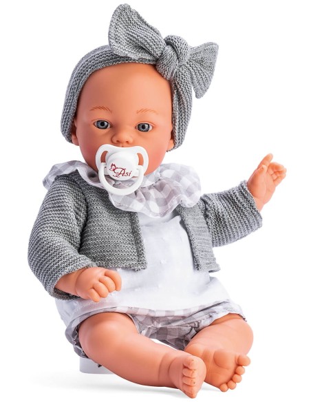 Koke Con Conjunto Pololo Y Chaqueta Gris 36 cm