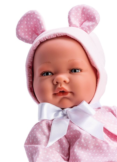 Maria With Pink Hearts Hat Ears 43 cm