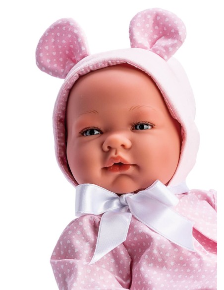Maria With Pink Hearts Hat Ears 43 cm