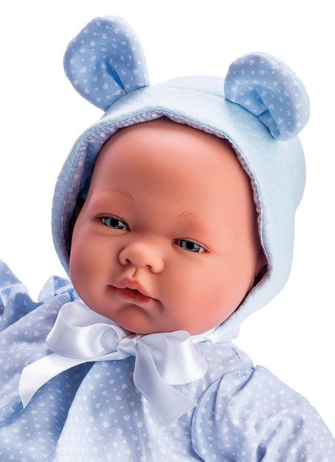 Pablo With Blue Hearts Hat Ears 43 см