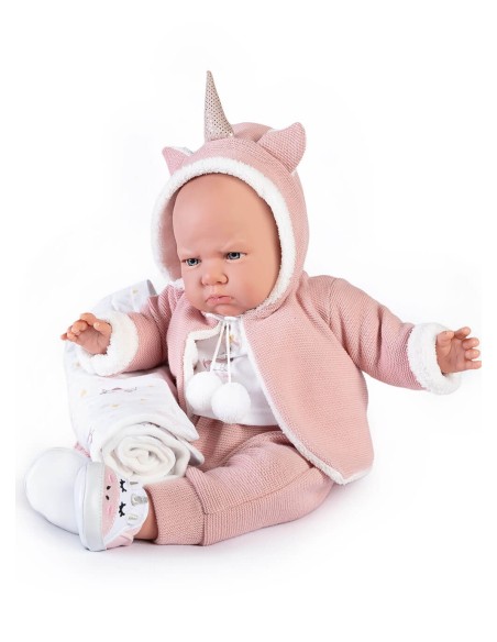 Mi Primer Reborn Berta Unicornio 52 cm