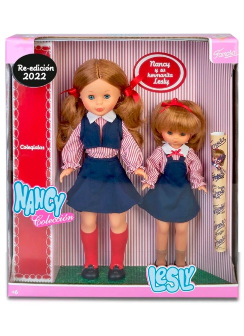 yermo con las manos en la masa Romper Nancy y Lesly Coleccion Colegiala - Diversal.es - Tienda de muñecas,  juguetes y disfraces