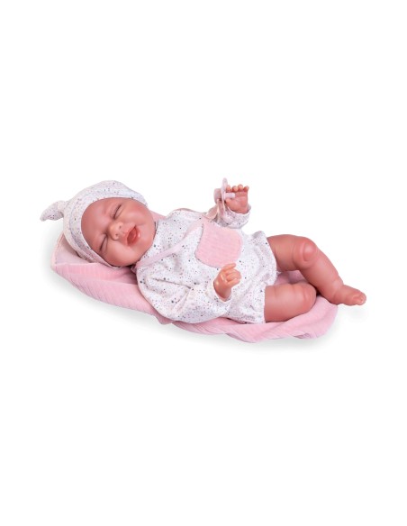 Mi Pequeño Reborn Lluna con saco de gusanito