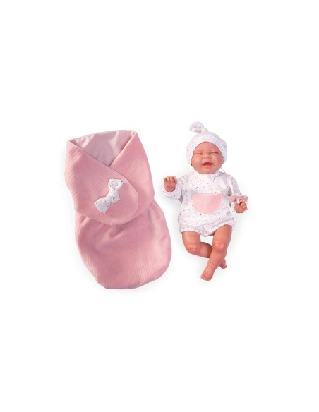 Mi Pequeño Reborn Lluna con saco de gusanito