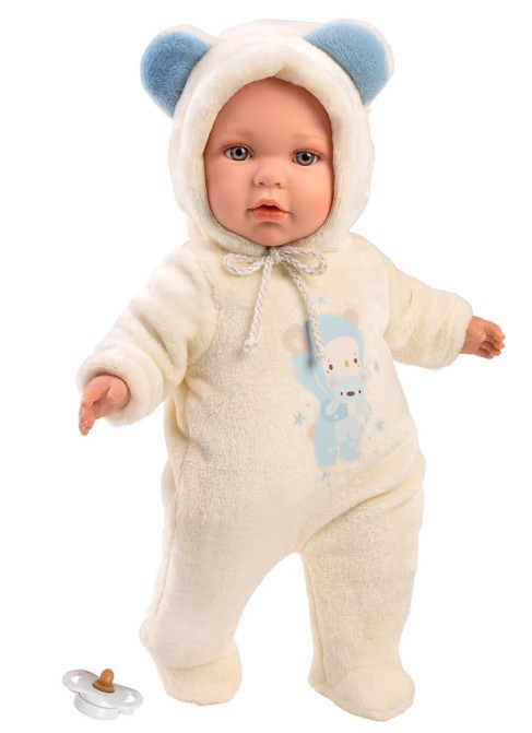 Baby Enzo Light Blue Bear 42 cm