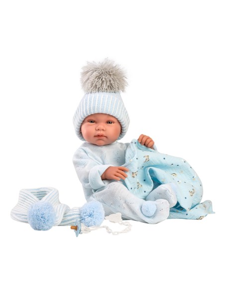 Tino Toquilla Bambi Bleu Clair 43 cm