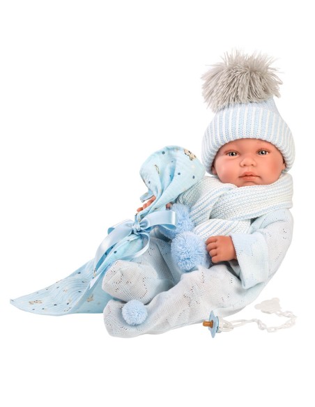 Tino Toquilla Bambi Bleu Clair 43 cm