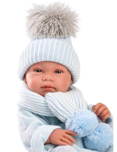 Tino Toquilla Bambi Bleu Clair 43 cm