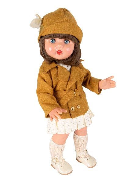 Mariquita Perez Conjunto Americana Ocre 50 cm