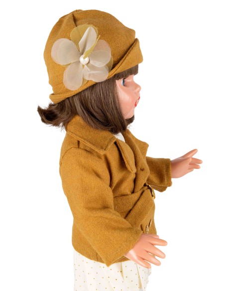 Mariquita Perez Conjunto Americana Ocre 50 cm