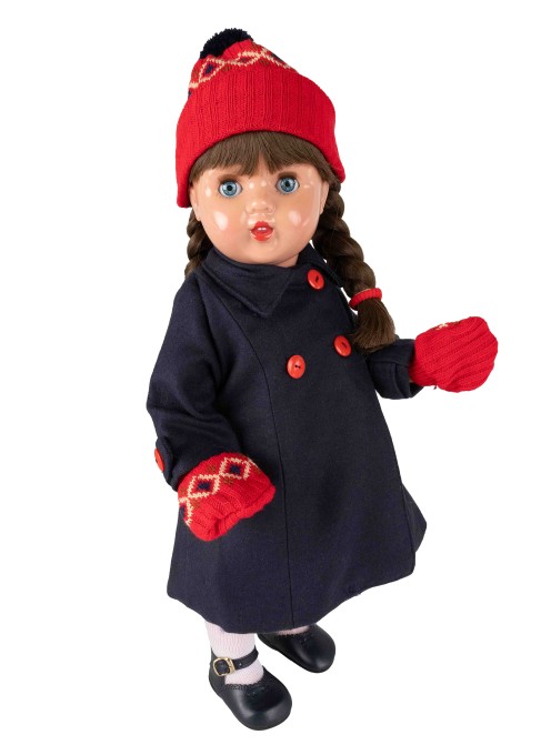 Mariquita Perez Navy Coat Set 50 Cm