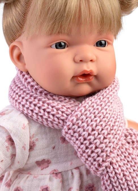 Joelle  Chaqueta Fuxia 38 cm Con Mecanismo Lloro