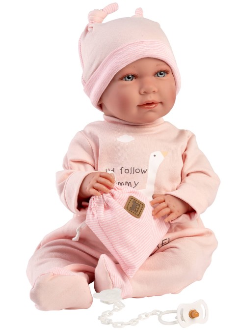 Mimi Newborn Pink Pajamas 42 cm With Crying Mechanism