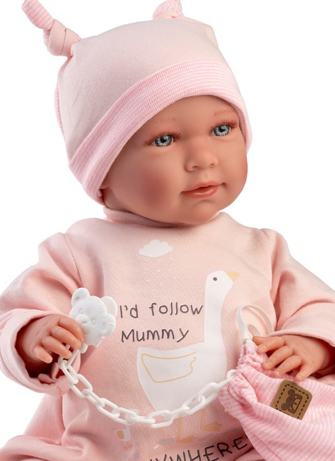Пижама Mimi Newborn Розовая 42 см с механизмом Cry