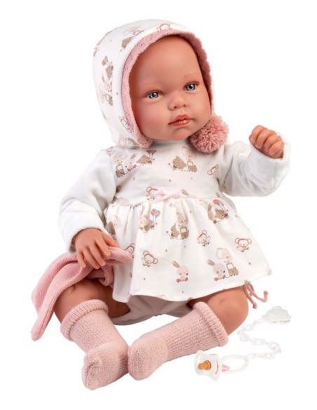Tala Newborn 44 cm avec mécanisme pour pleurer