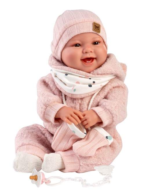 Tala Rosa Newborn Smiles 44 cm avec mécanisme de rire