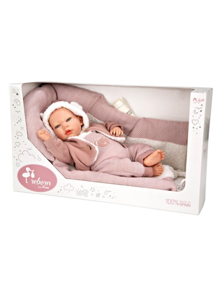 Gadea Reborn Baby Pink With Blanket 40 cm
