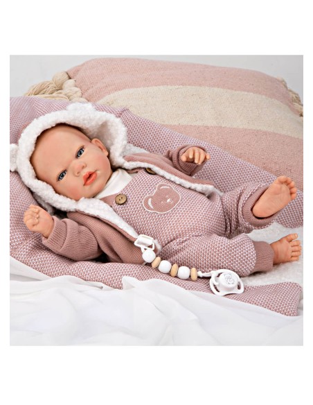 Gadea Reborn Baby Pink With Blanket 40 cm