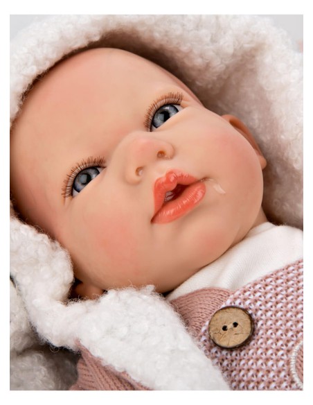 Gadea Reborn Baby Pink With Blanket 40 cm