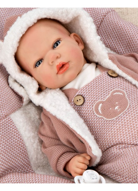 Gadea Reborn Baby Pink With Blanket 40 cm