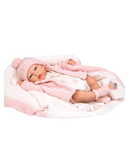 Marta Reborn Baby Pink With Blanket 40 cm