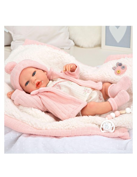 Marta Reborn Baby Pink With Blanket 40 cm