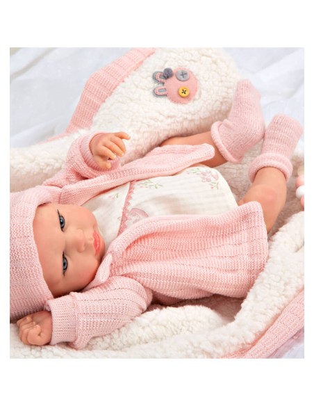 Marta Reborn Baby Pink With Blanket 40 cm