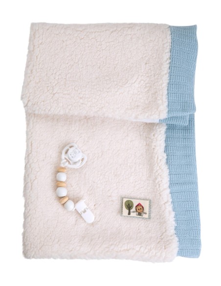 Martin Reborn Baby Blue With Blanket 40 cm