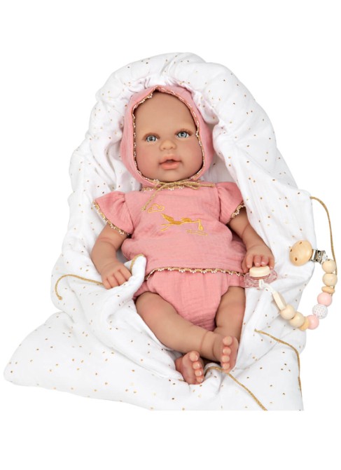 Real Silicone Ada Sweet Reborn Baby 43 cm